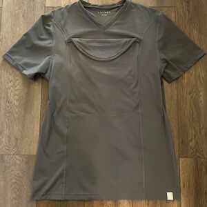 Lalabu Men's Charcoal Short Sleeve Tee